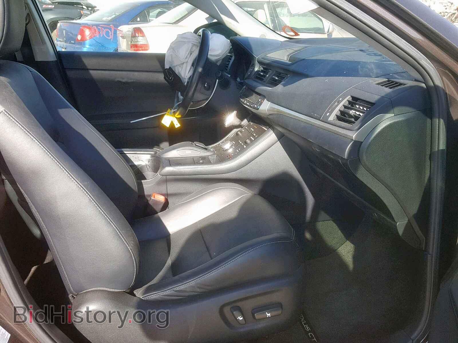 2013 LEXUS CT 200 - VIN: JTHKD5BH1D2128771 - Фото 5