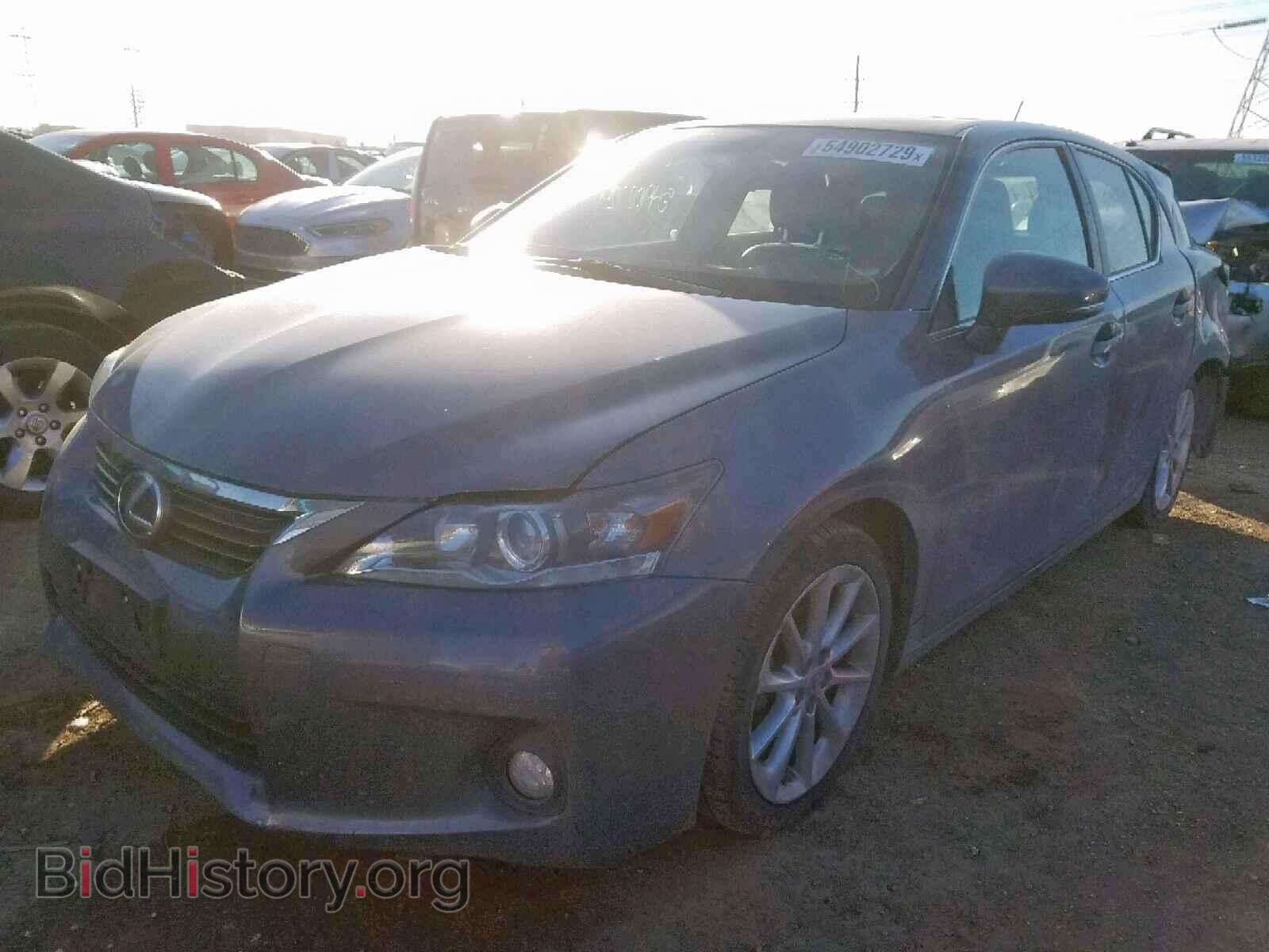2012 LEXUS CT 200 - VIN: JTHKD5BH8C2120004 - Фото 2