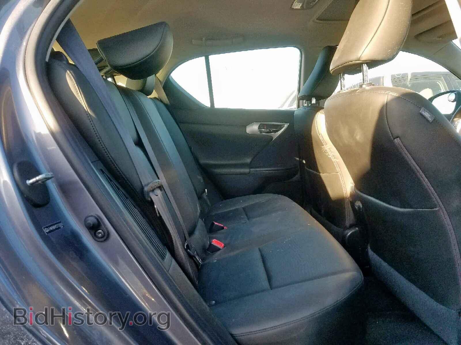 2012 LEXUS CT 200 - VIN: JTHKD5BH8C2120004 - Фото 6