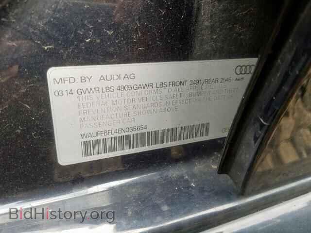 2014 AUDI A4 - VIN: WAUFFBFL4EN035654 - Photo 10