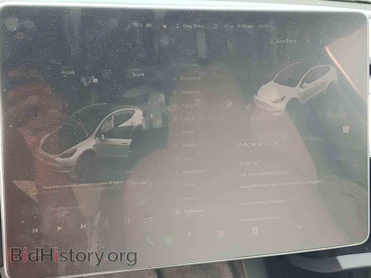 2023 TESLA MODEL Y - VIN: 7SAYGDEF9PF702335 - Фото 9