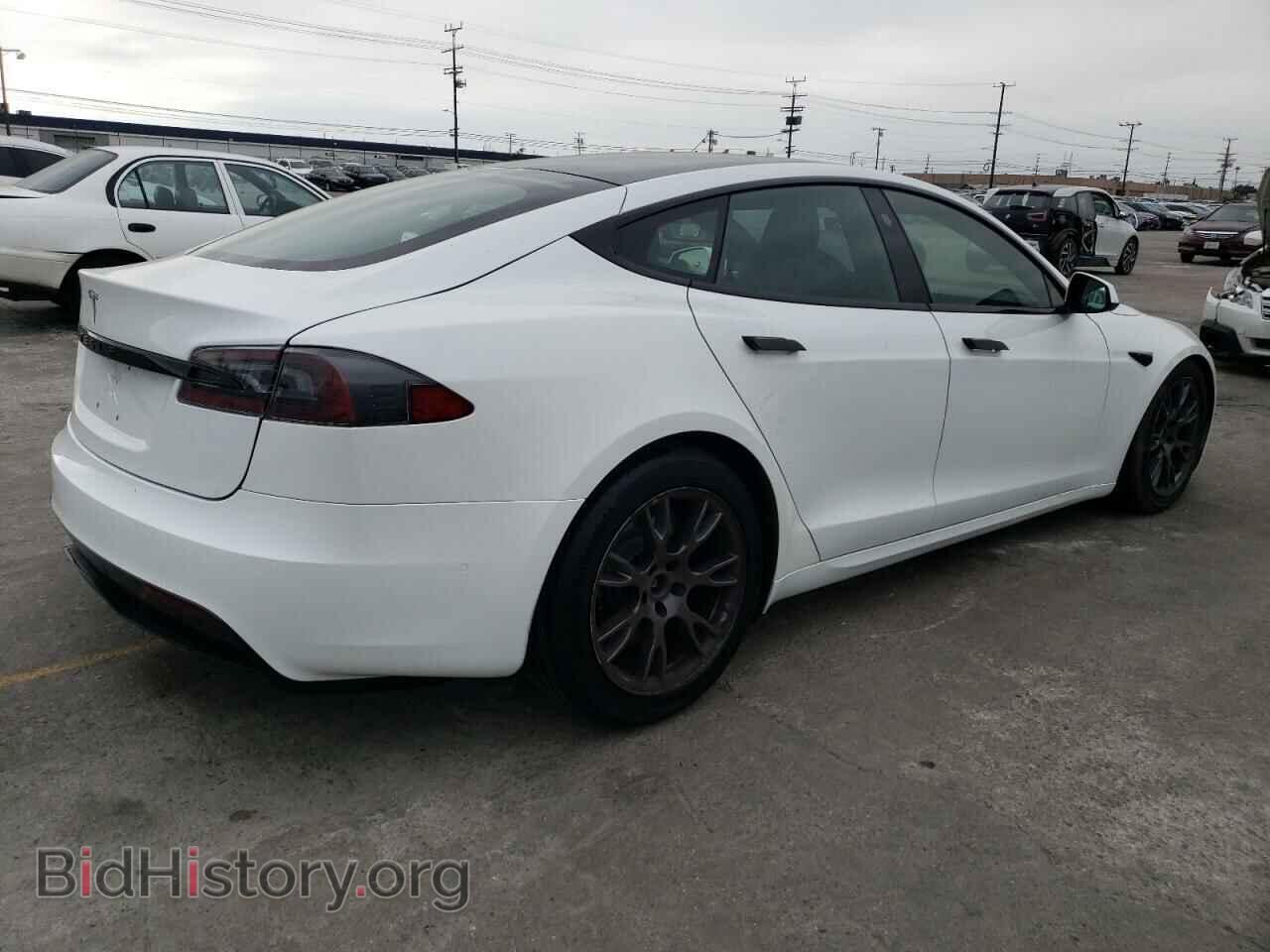 2022 TESLA MODEL S - VIN: 5YJSA1E50NF470389 - Фото 3