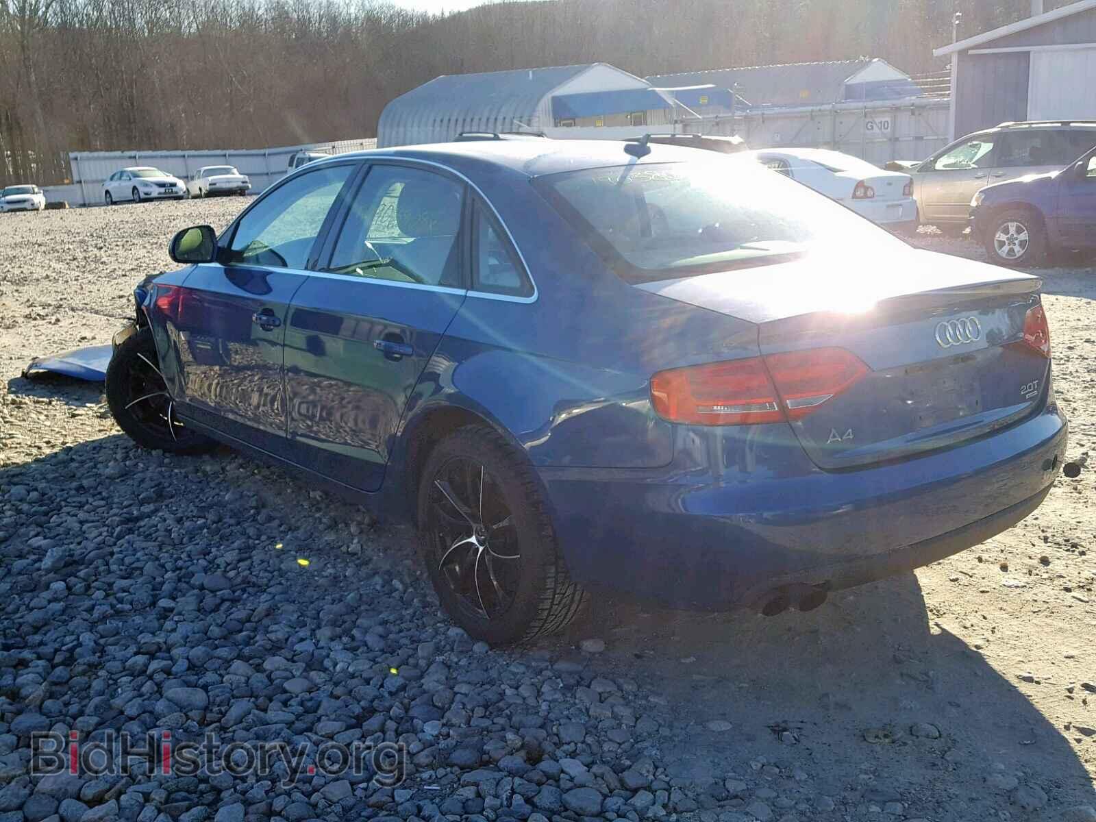 2009 AUDI A4 - VIN: WAUSF78K19N036749 - Фото 3
