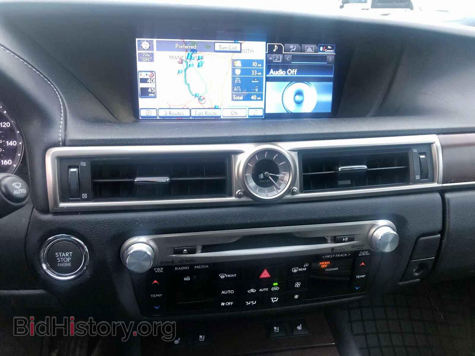 2013 LEXUS GS350 - VIN: JTHCE1BL3D5003378 - Фото 9