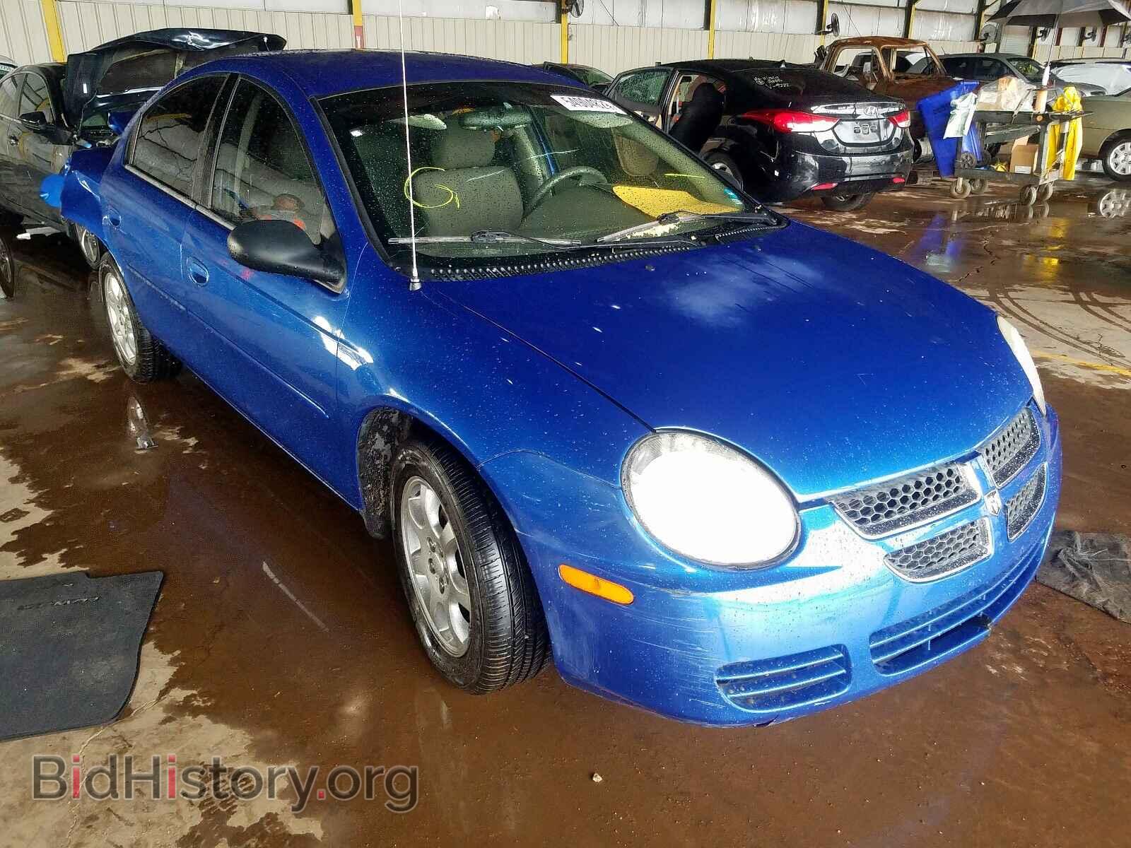 Photo 1B3ES56CX4D644751 - DODGE NEON 2004