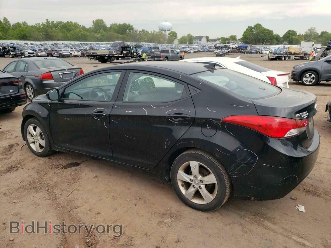 2012 HYUNDAI ELANTRA - VIN: KMHDH4AE8CU180123 - Фото 2