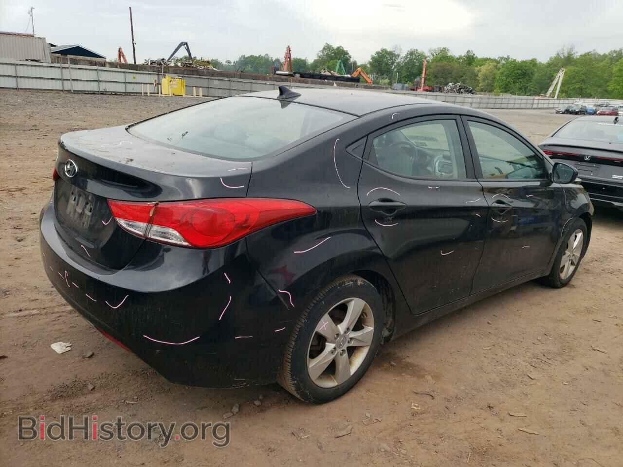 2012 HYUNDAI ELANTRA - VIN: KMHDH4AE8CU180123 - Фото 3