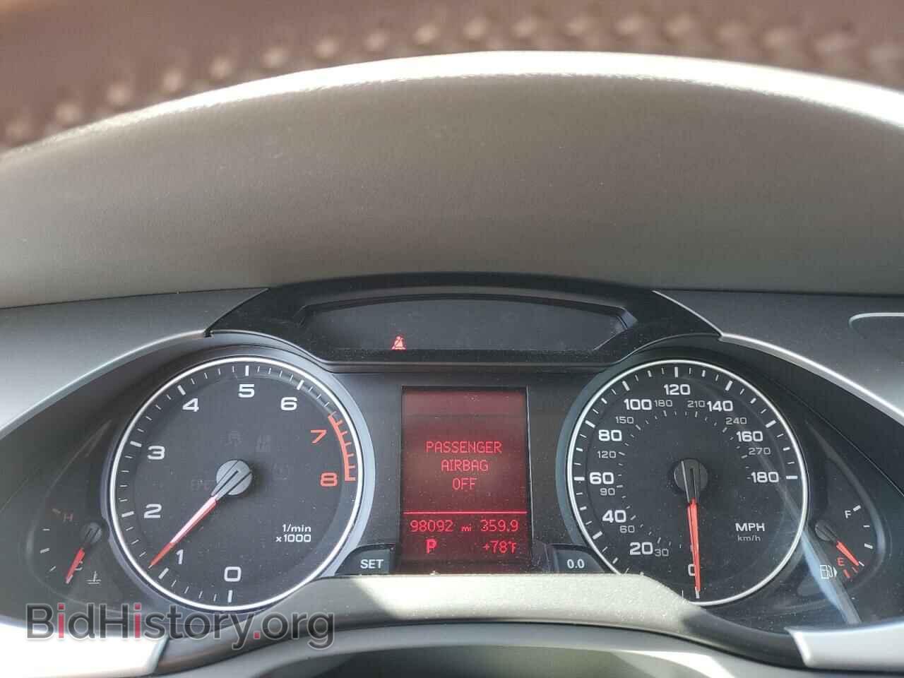 2011 AUDI A4 - VIN: WAUBFAFL4BN056251 - Фото 9