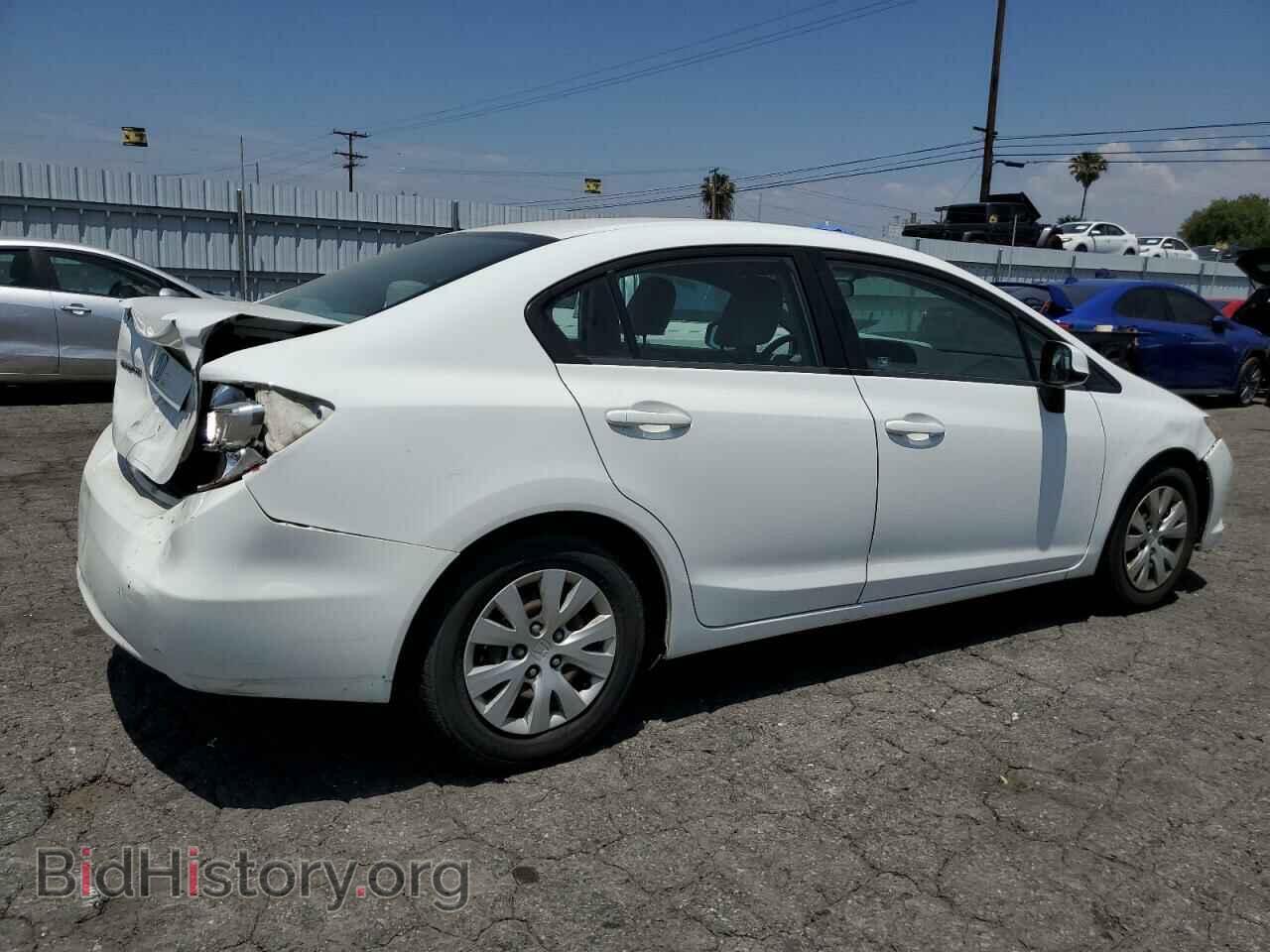 2012 HONDA CIVIC - VIN: 2HGFB2F5XCH335352 - Фото 3
