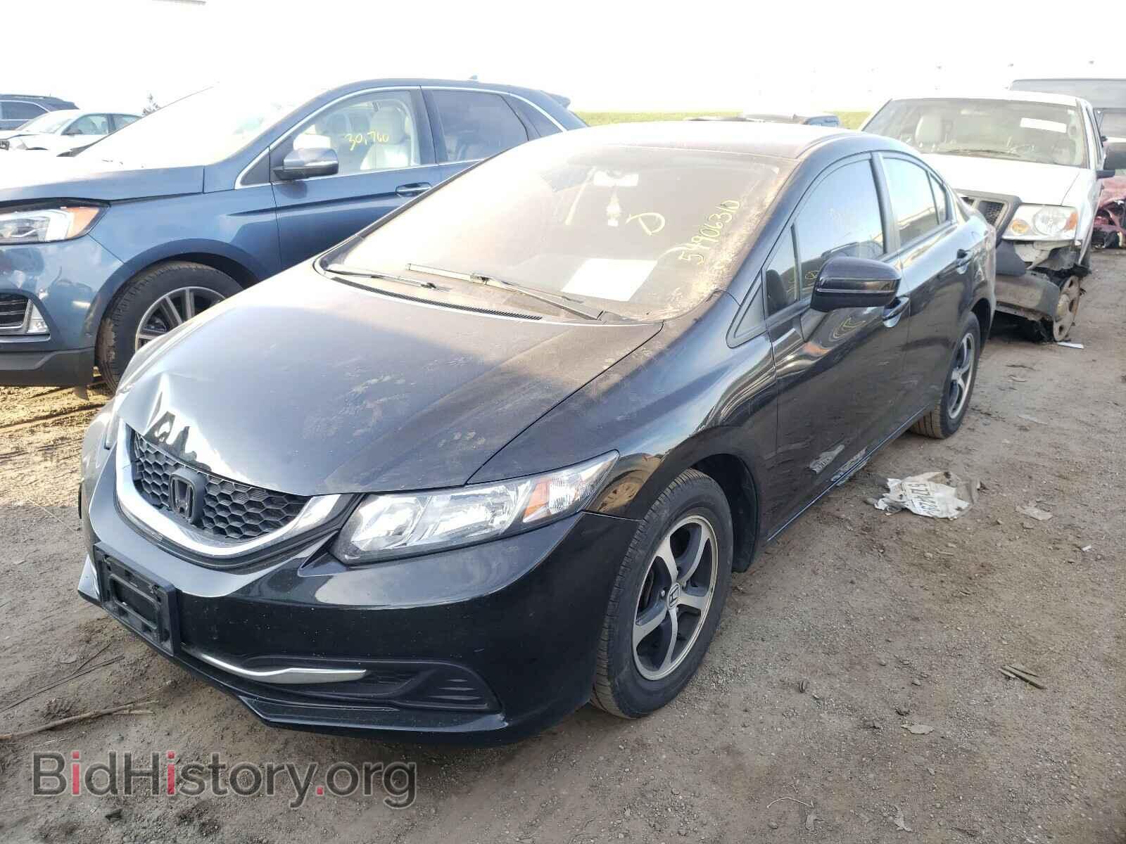 2015 HONDA CIVIC - VIN: 19XFB2F73FE053490 - Фото 2