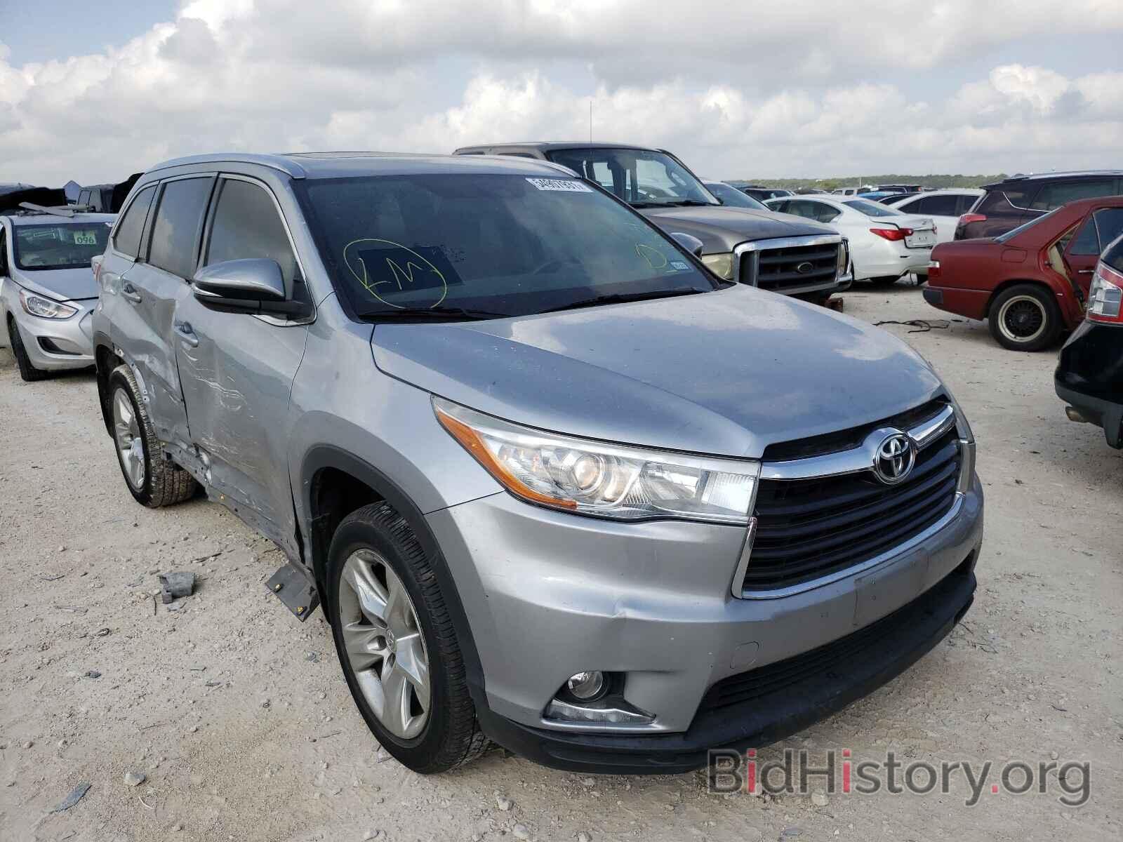 Фотография 5TDYKRFH2ES031012 - TOYOTA HIGHLANDER 2014