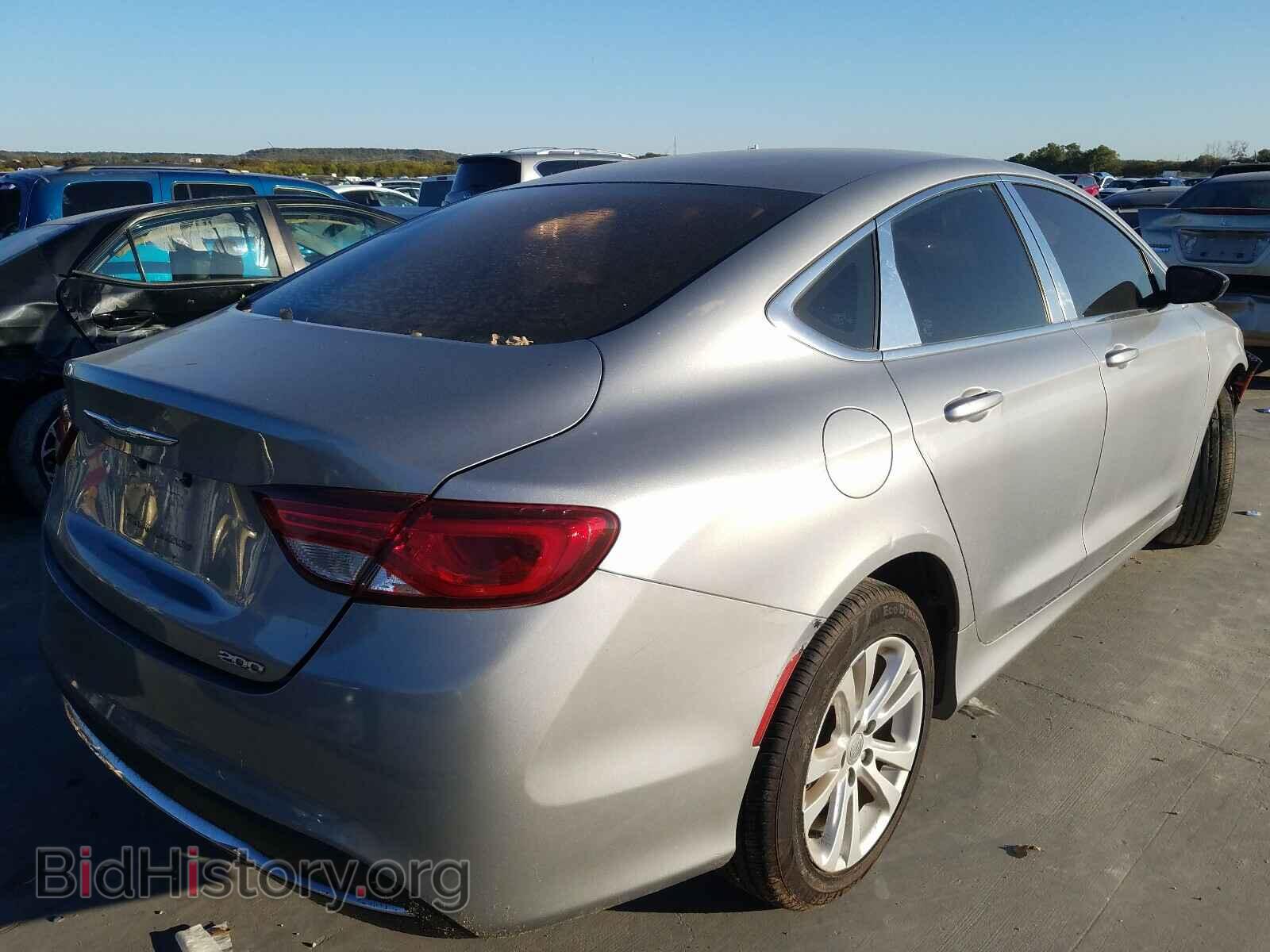 2015 CHRYSLER 200 - VIN: 1C3CCCAB2FN702956 - Фото 4