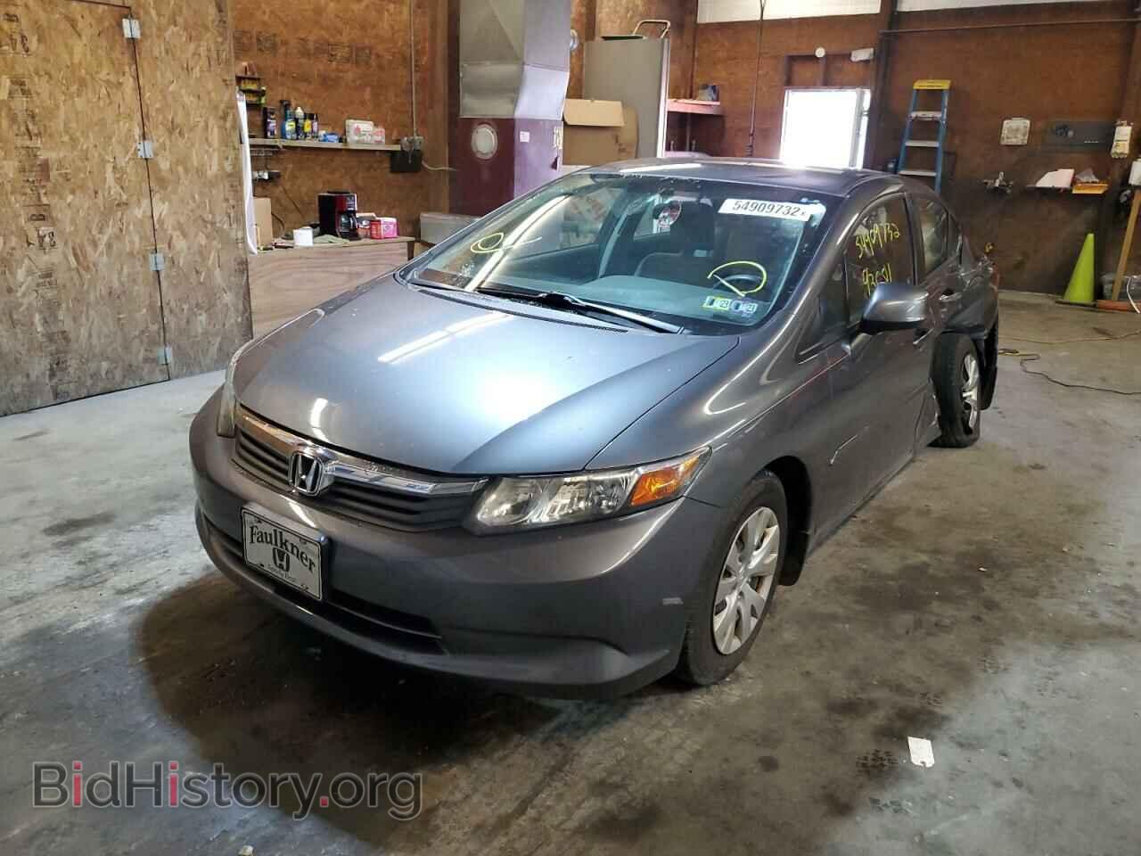 2012 HONDA CIVIC - VIN: 19XFB2F58CE380493 - Фото 2