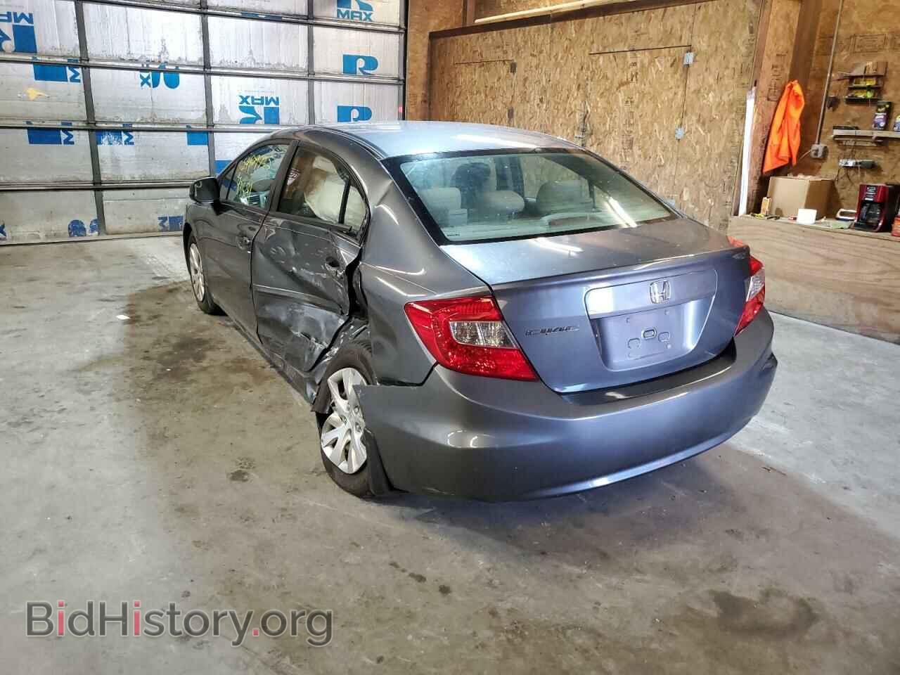 2012 HONDA CIVIC - VIN: 19XFB2F58CE380493 - Фото 3
