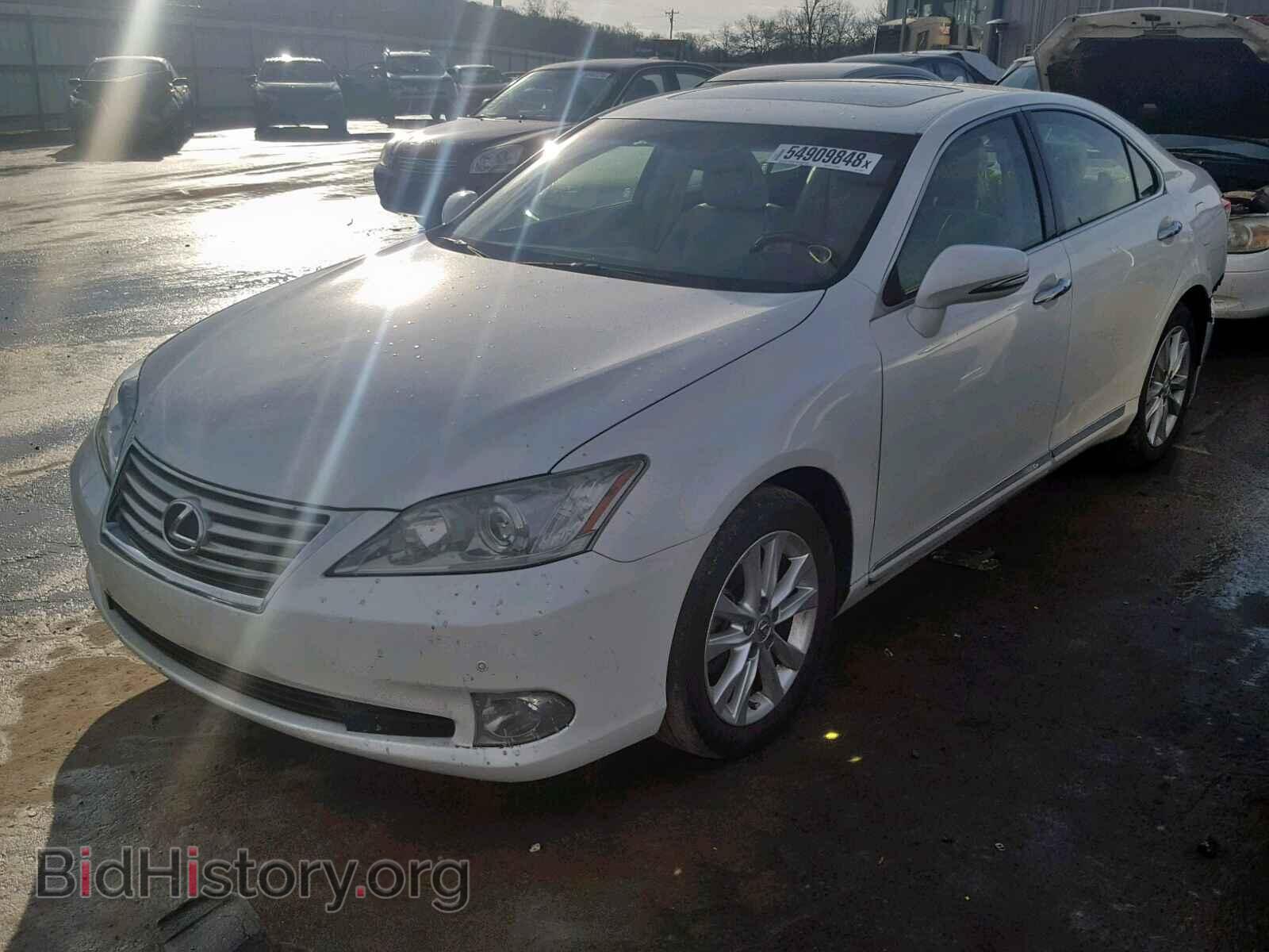 2012 LEXUS ES350 - VIN: JTHBK1EG9C2483493 - Фото 2