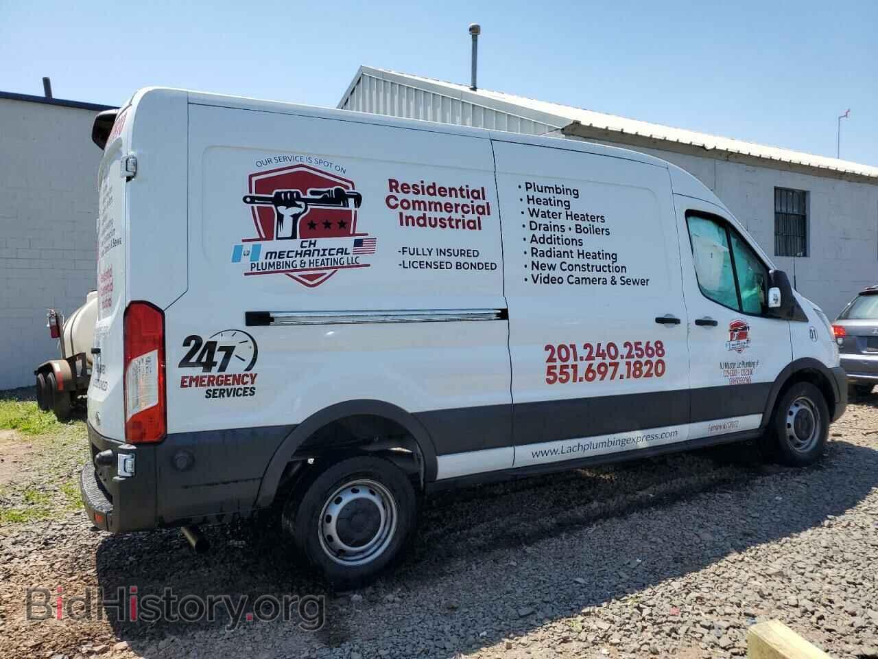 2020 FORD TRANSIT - VIN: 1FTBR1C85LKB35084 - Фото 3