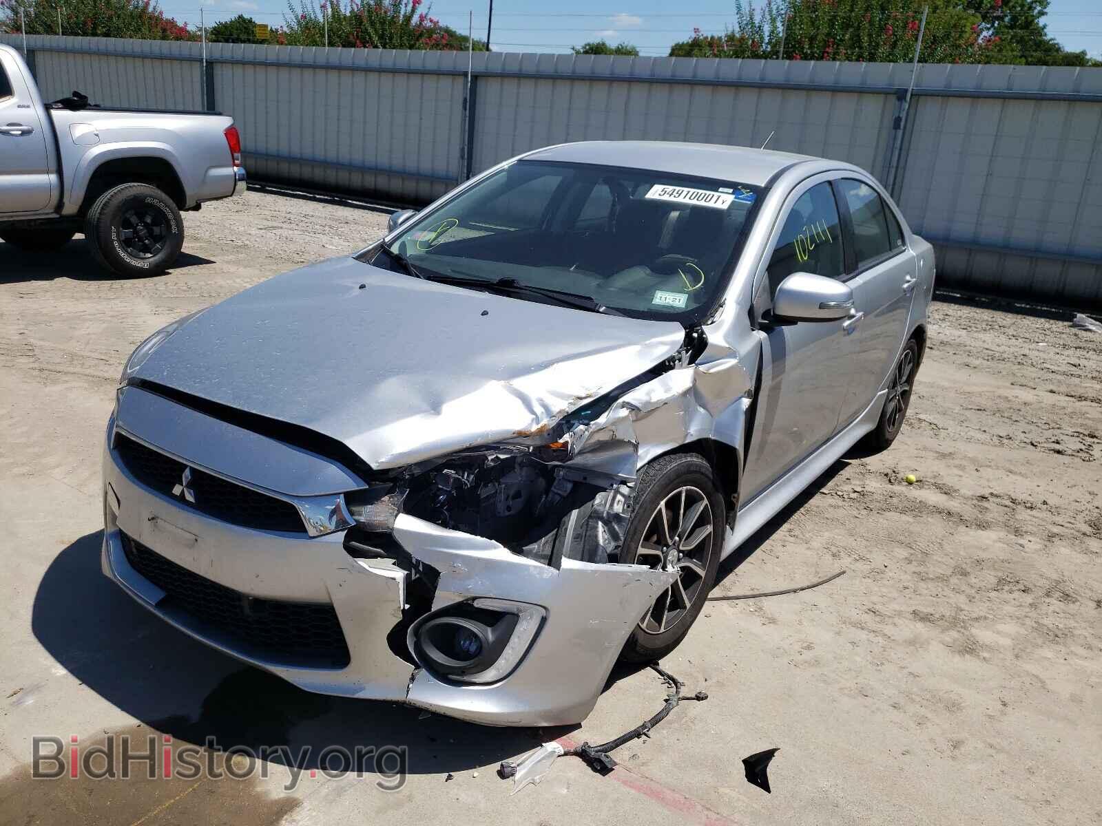 2017 MITSUBISHI LANCER - VIN: JA32U2FU1HU007786 - Фото 2