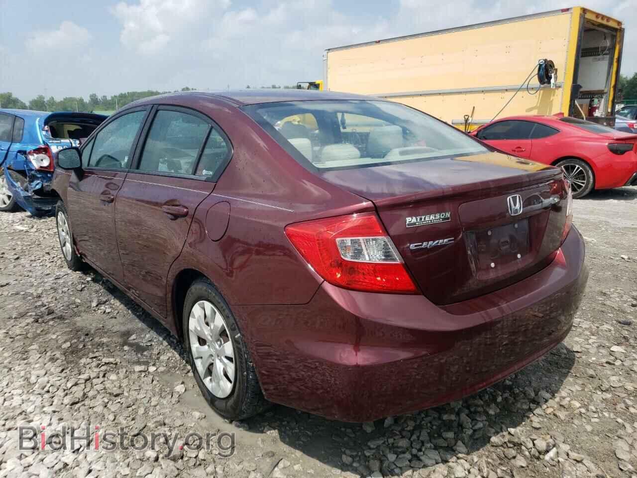 2012 HONDA CIVIC - VIN: 19XFB2F54CE029564 - Фото 3