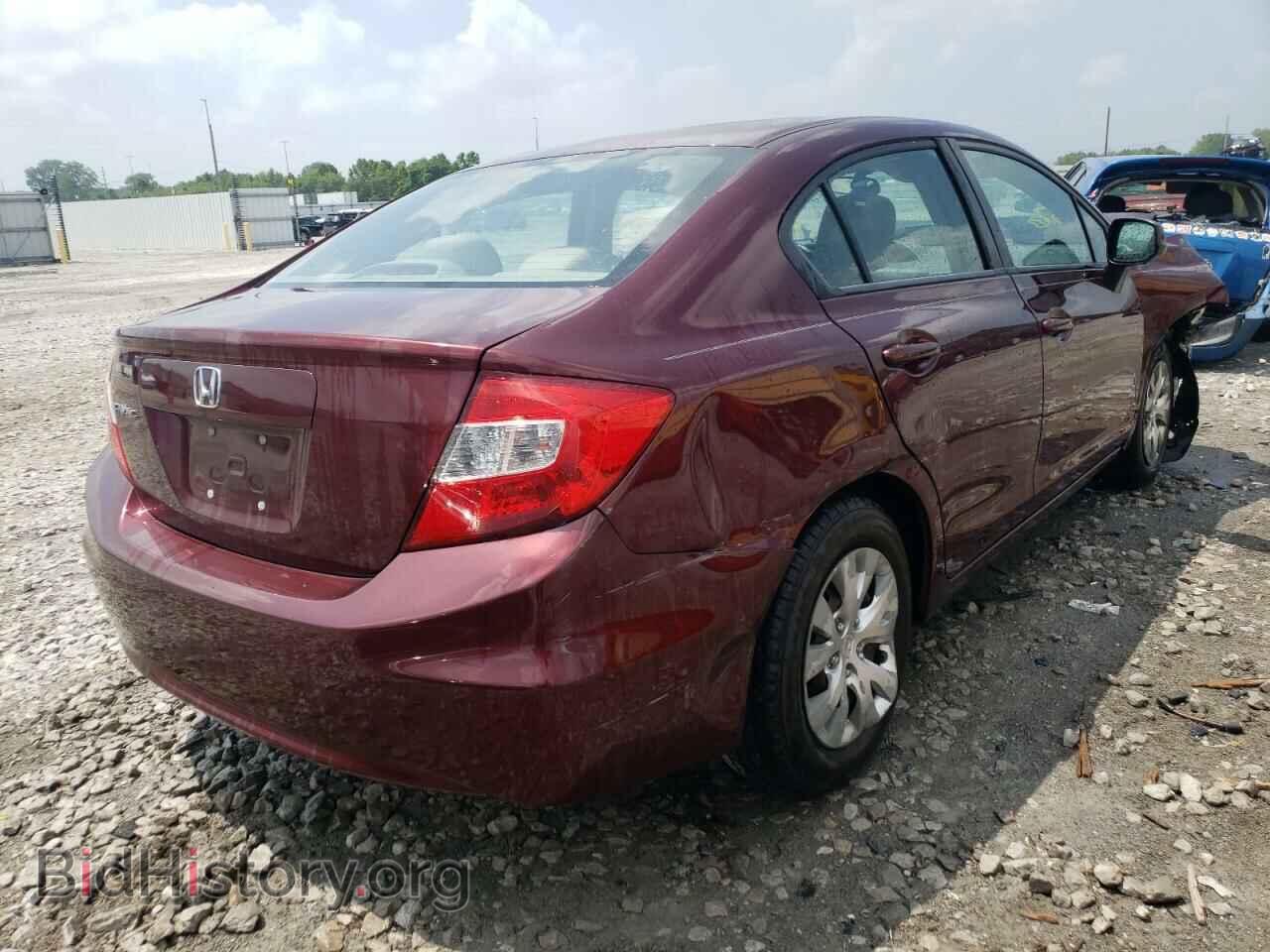 2012 HONDA CIVIC - VIN: 19XFB2F54CE029564 - Фото 4