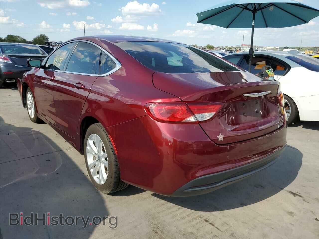 2016 CHRYSLER 200 - VIN: 1C3CCCFB6GN196638 - Фото 3