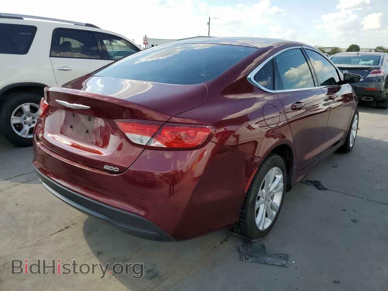 2016 CHRYSLER 200 - VIN: 1C3CCCFB6GN196638 - Фото 4