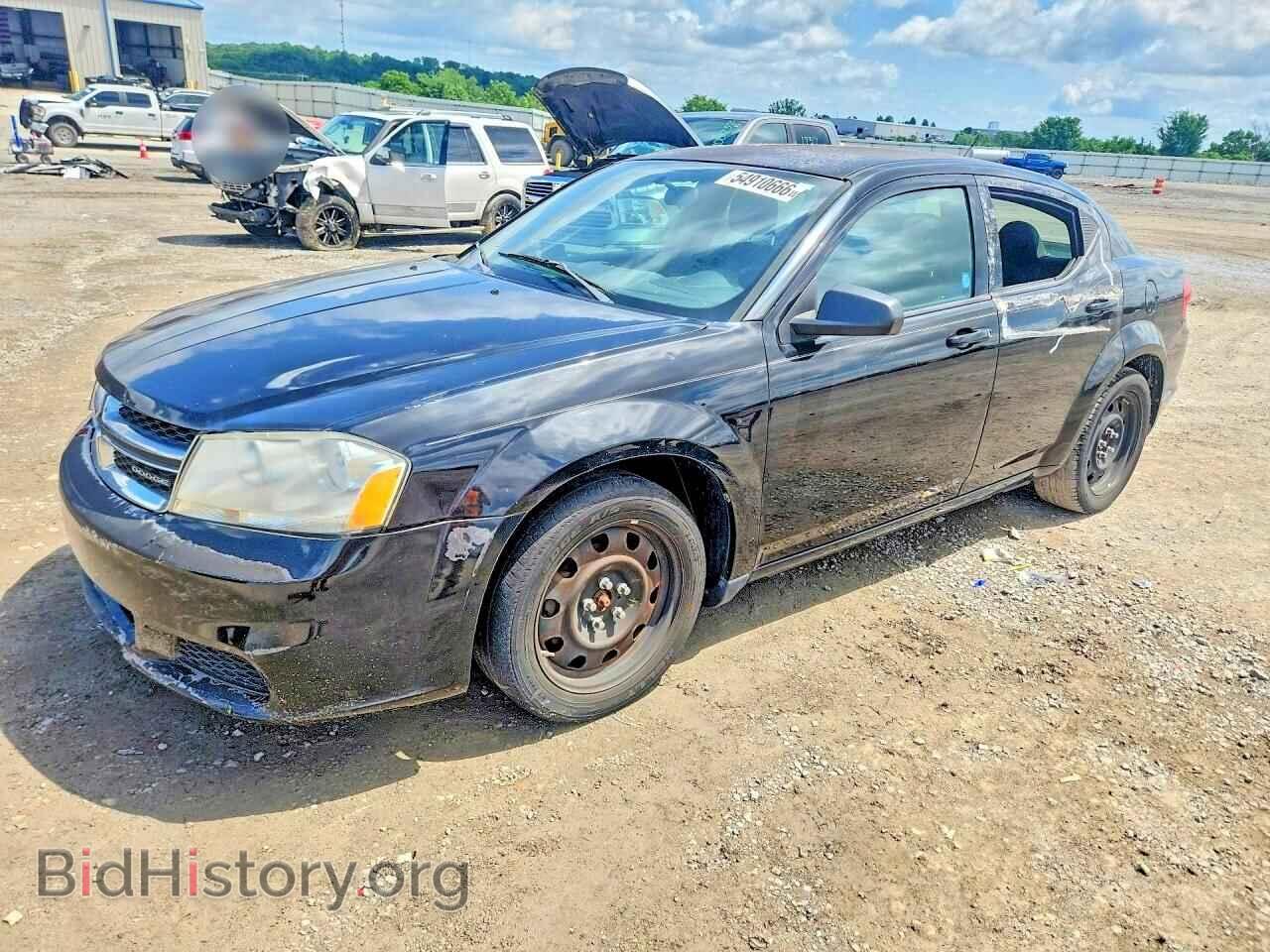 Photo 1C3CDZAB0CN128529 - DODGE AVENGER 2012