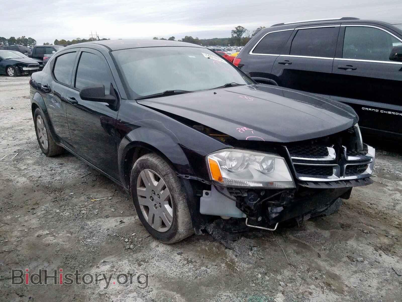 Photo 1C3CDZAB1DN682566 - DODGE AVENGER 2013