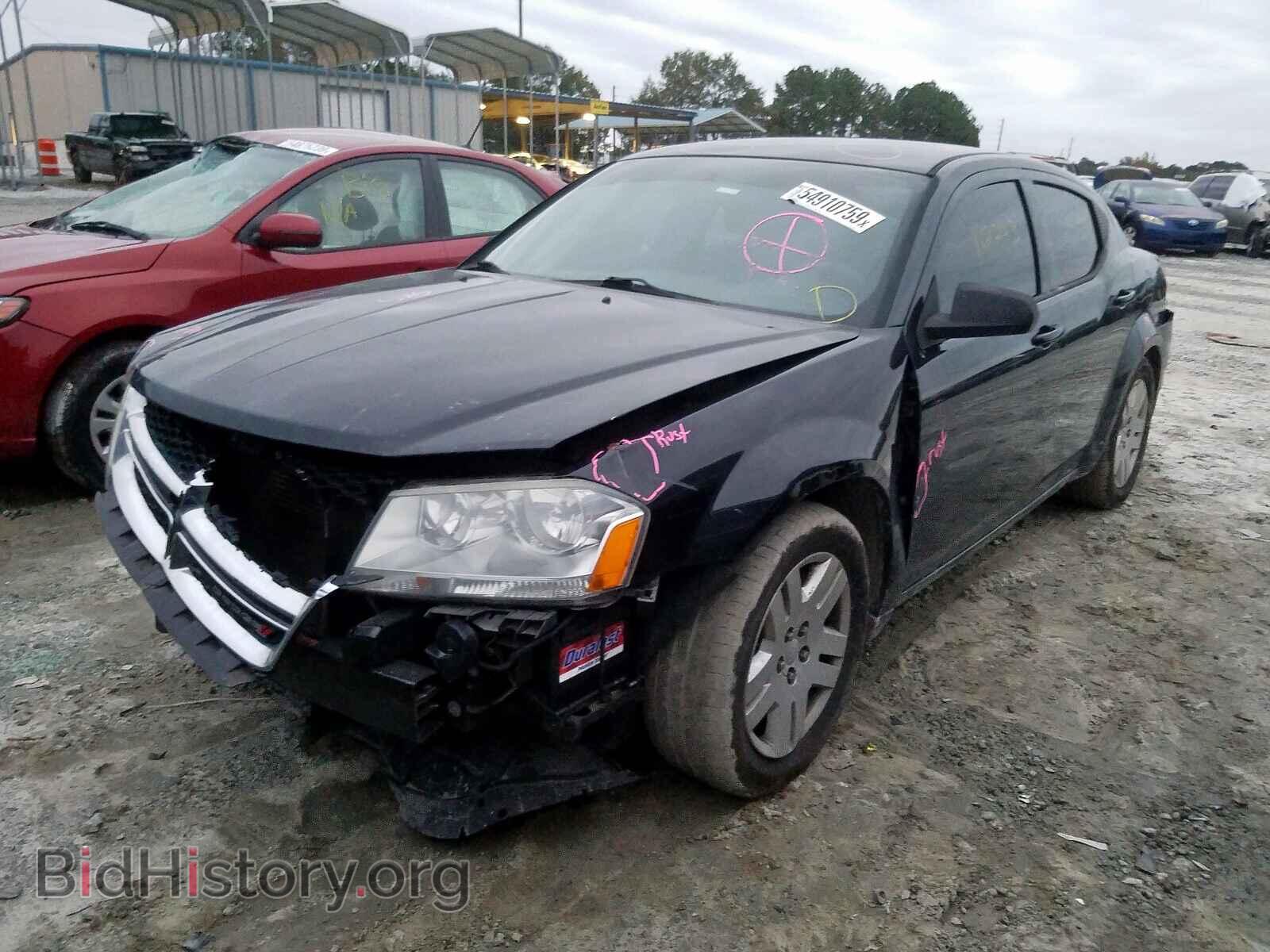 2013 DODGE AVENGER - VIN: 1C3CDZAB1DN682566 - Фото 2