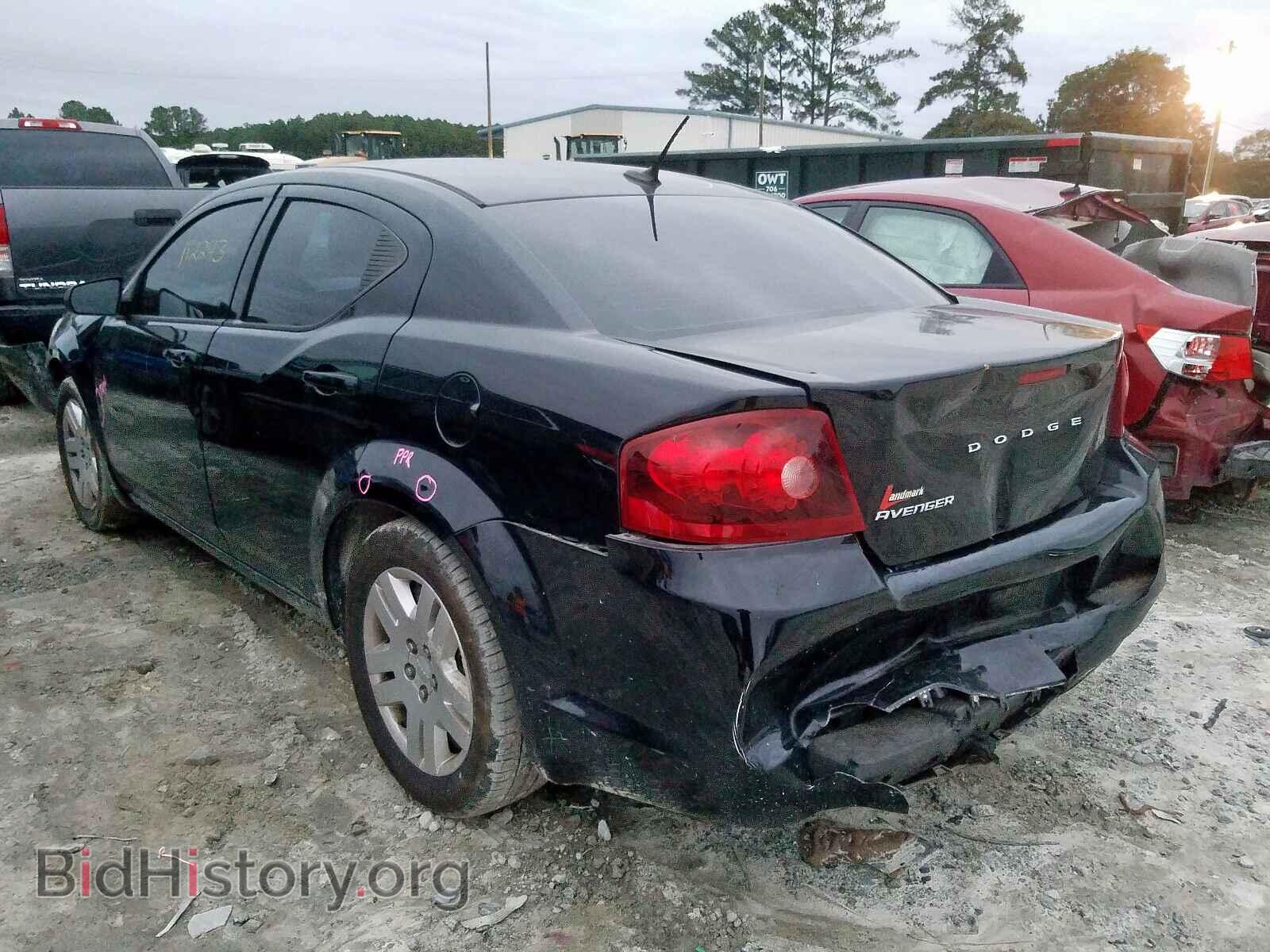 2013 DODGE AVENGER - VIN: 1C3CDZAB1DN682566 - Фото 3