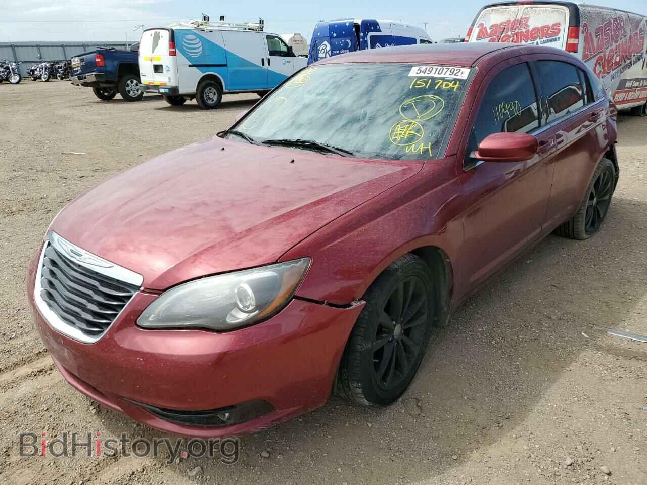 2012 CHRYSLER 200 - VIN: 1C3CCBHG3CN151704 - Фото 2