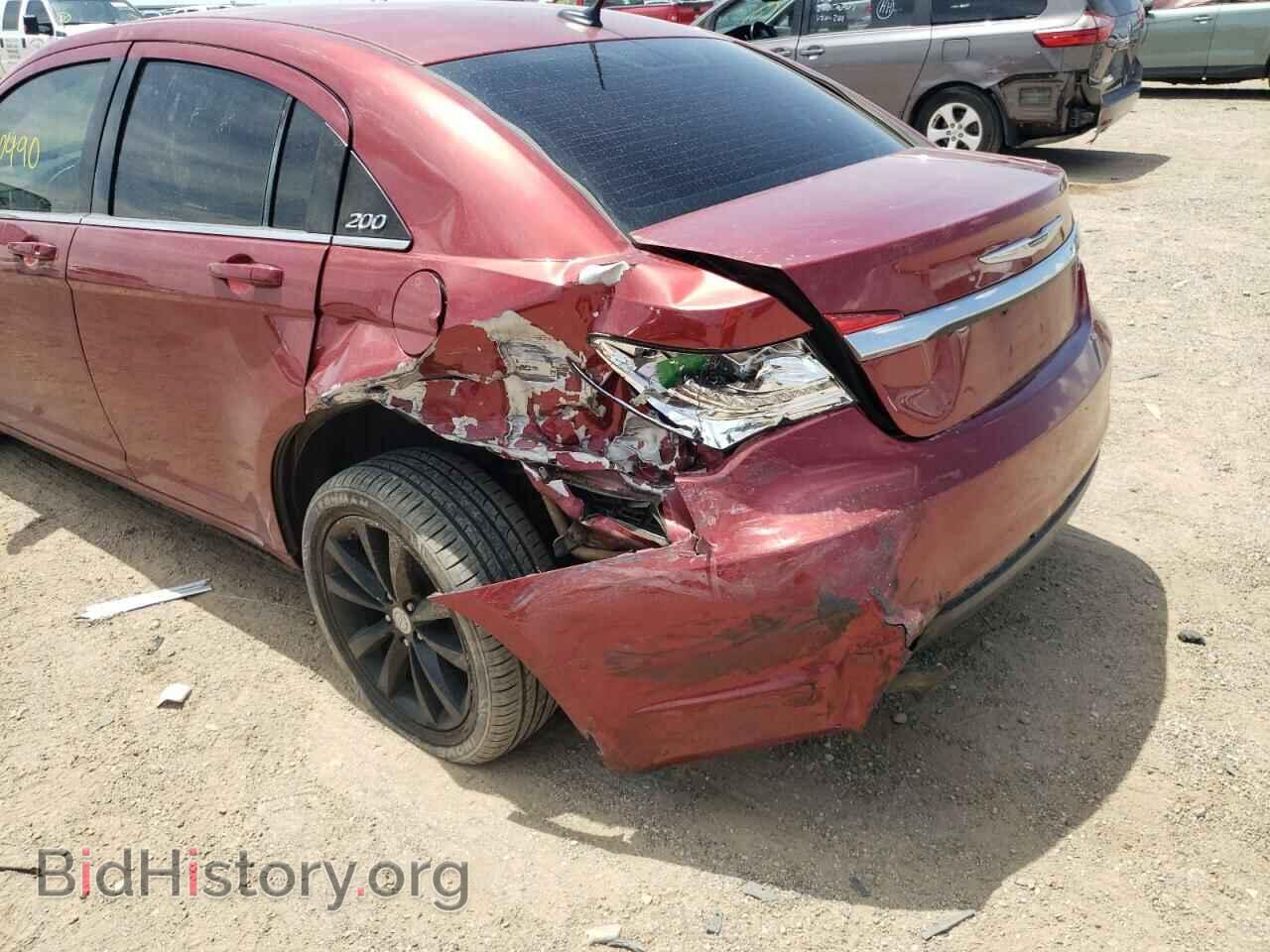 2012 CHRYSLER 200 - VIN: 1C3CCBHG3CN151704 - Фото 9
