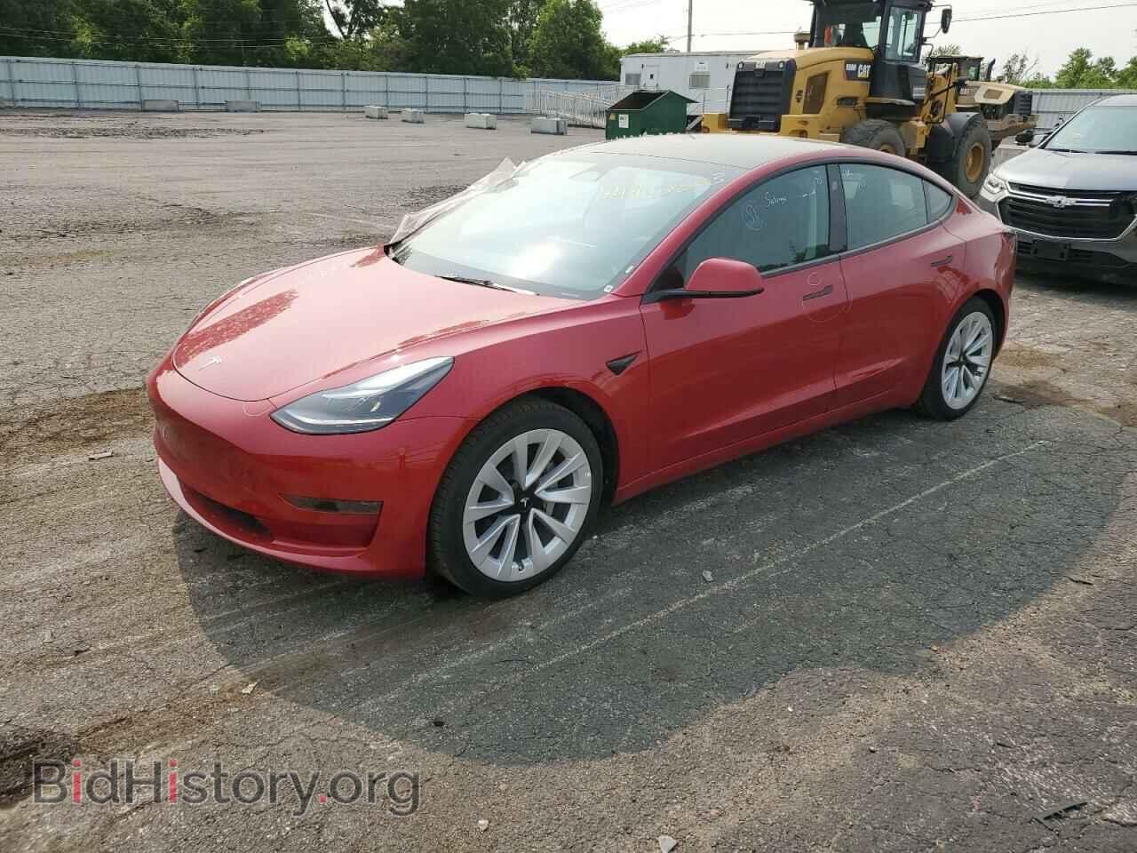 Photo 5YJ3E1EA2NF368629 - TESLA MODEL 3 2022