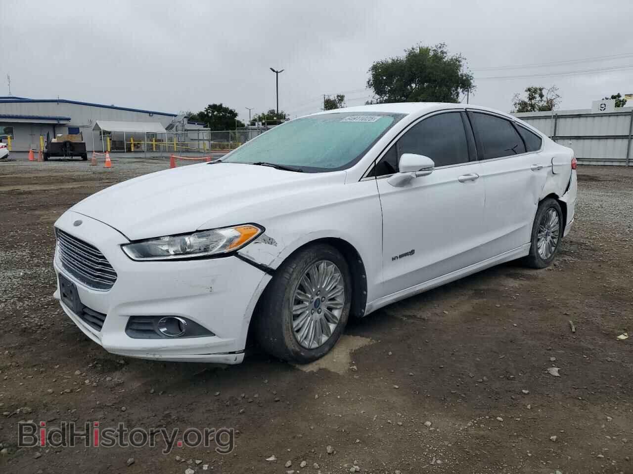 Photo 3FA6P0LU8DR178609 - FORD FUSION 2013