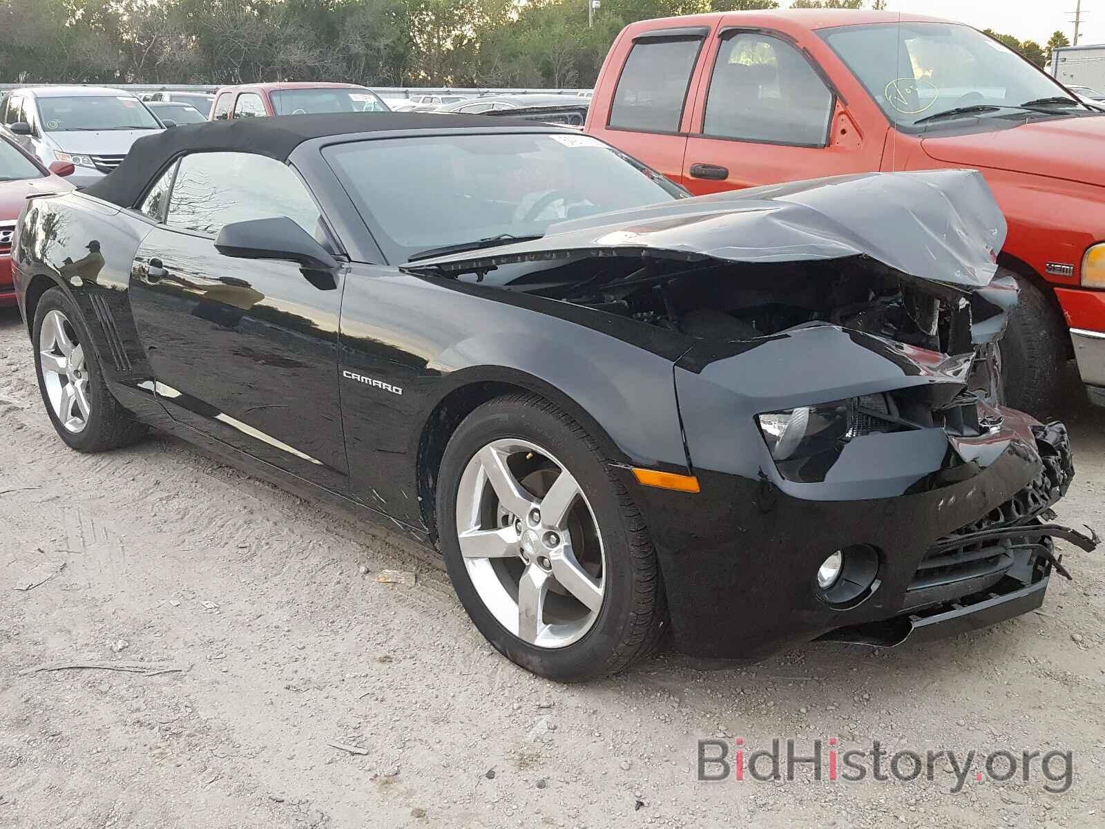 Photo 2G1FB3D31D9186355 - CHEVROLET CAMARO 2013