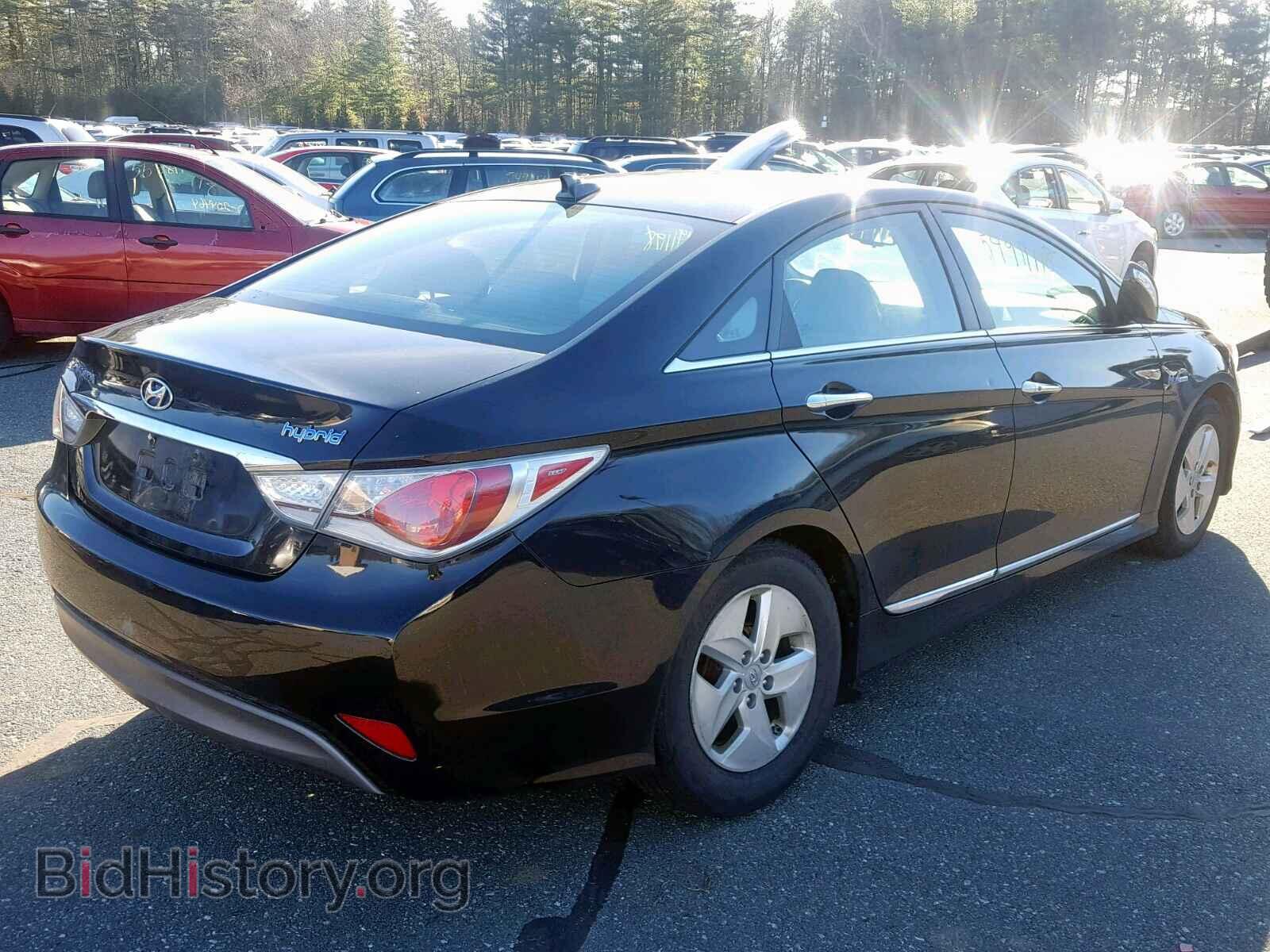 2012 HYUNDAI SONATA - VIN: KMHEC4A45CA028621 - Фото 4