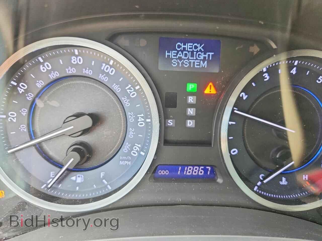 2012 LEXUS IS - VIN: JTHBF5C26C5176378 - Photo 9