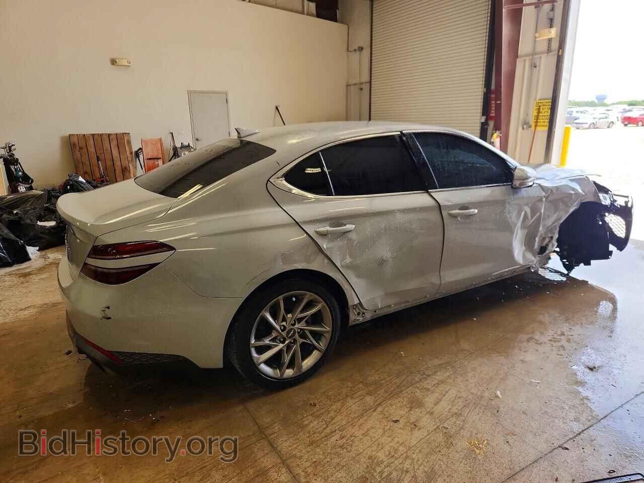 2022 GENESIS G70 - VIN: KMTG34TA8NU093949 - Фото 3
