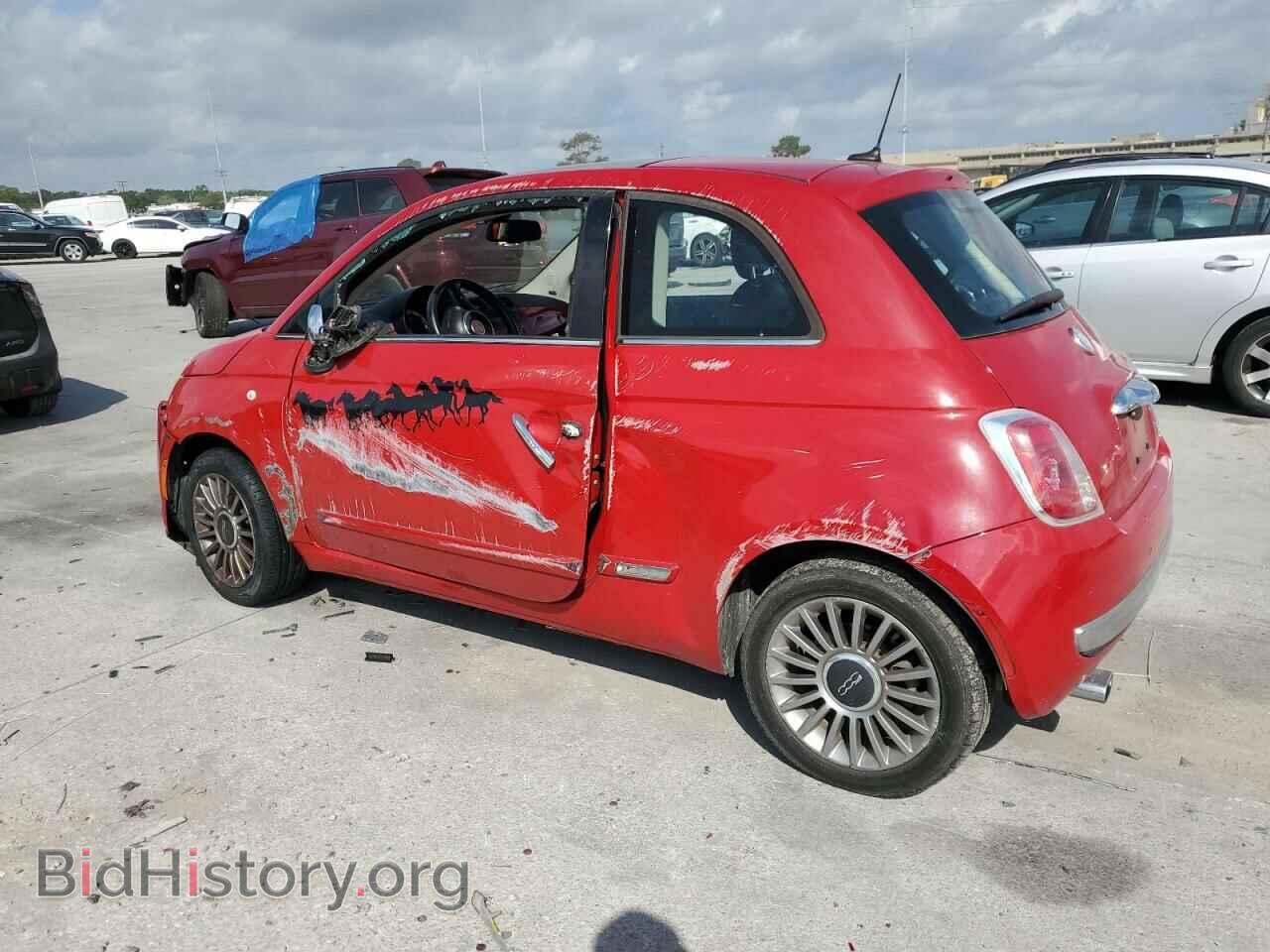 2012 FIAT 500 - VIN: 3C3CFFCR0CT121390 - Фото 2