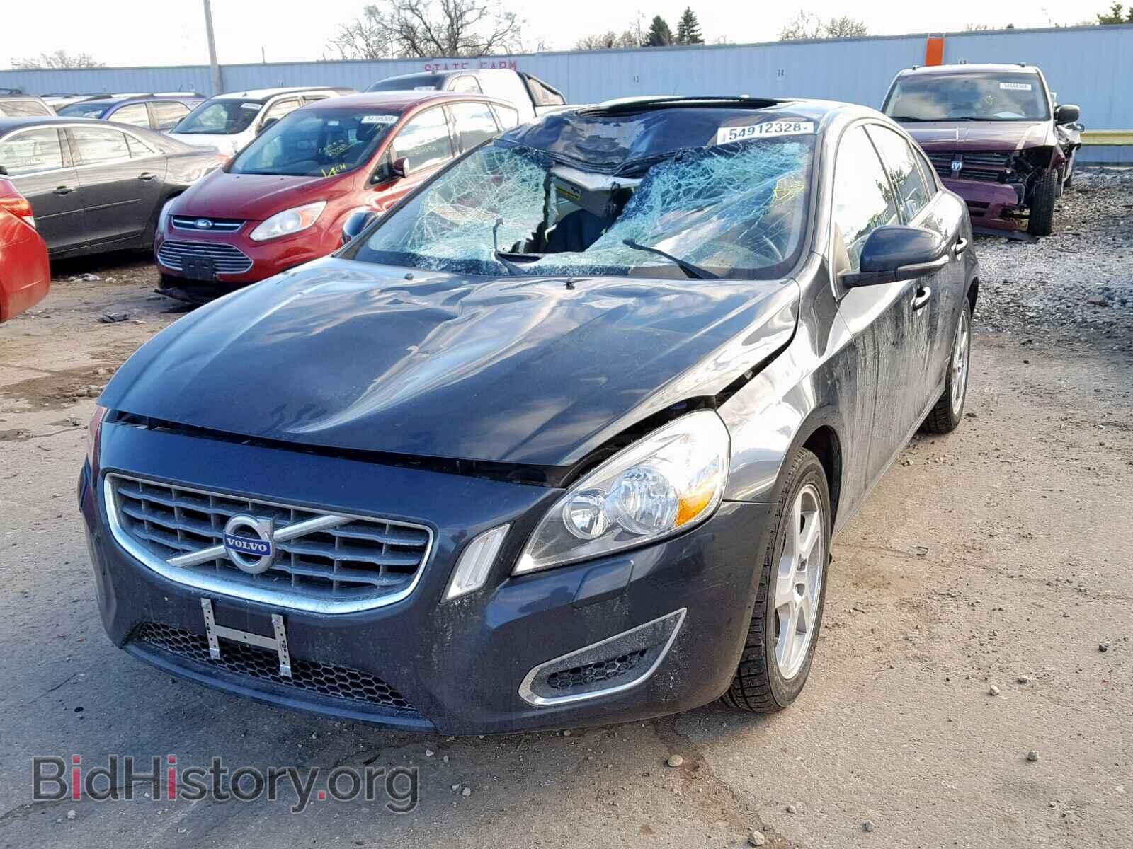 2013 VOLVO S60 - VIN: YV1612FS1D1212752 - Фото 2