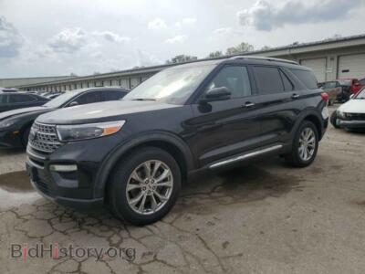 2021 Ford EXPLORER Limited, черный — VIN 1FMSK8FH2MGB92075, Copart