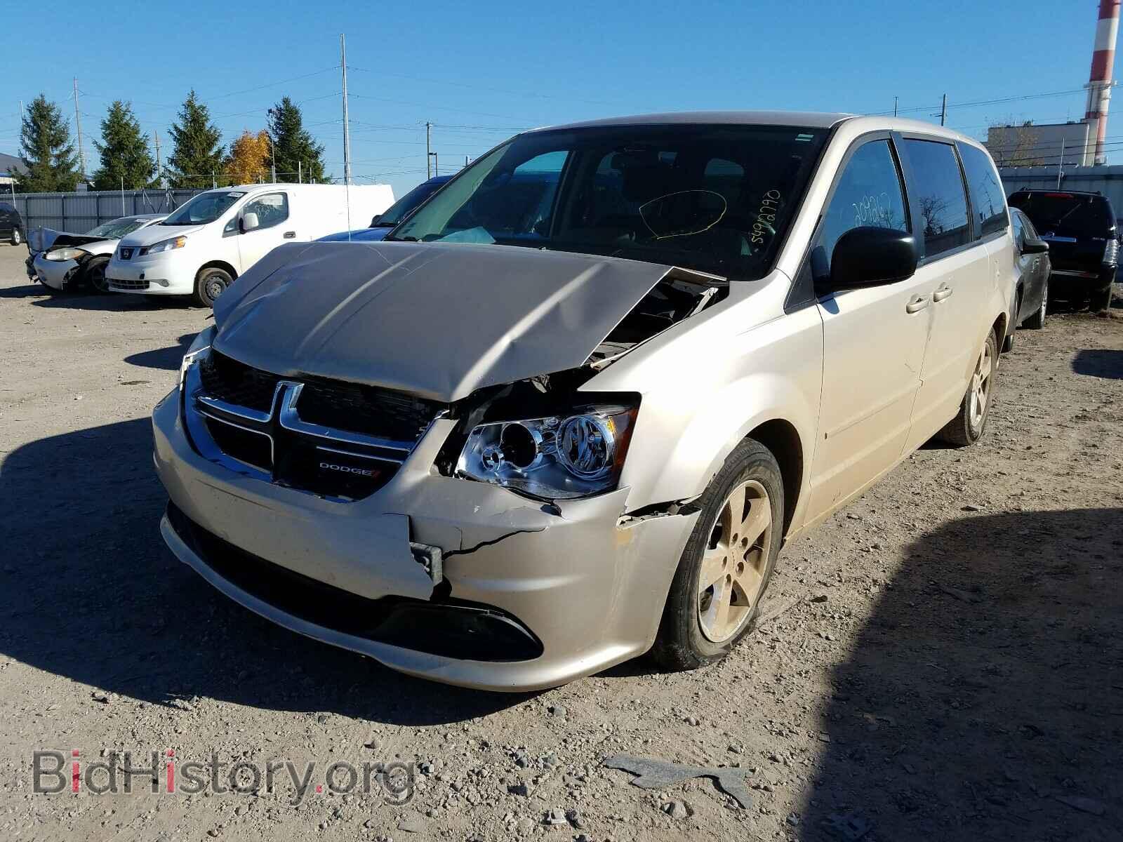 2013 DODGE CARAVAN - VIN: 2C4RDGBG4DR517120 - Фото 2