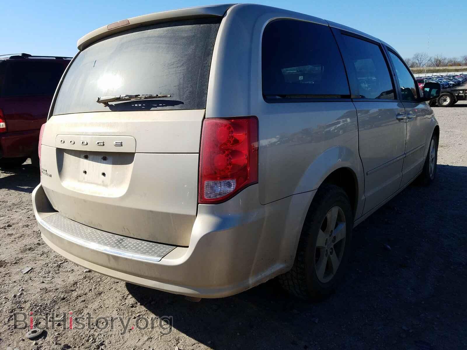 2013 DODGE CARAVAN - VIN: 2C4RDGBG4DR517120 - Фото 4