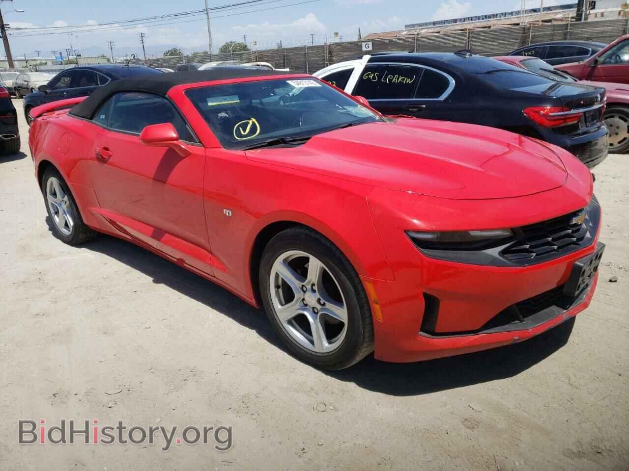 Photo 1G1FB3DX4L0119776 - CHEVROLET CAMARO 2020