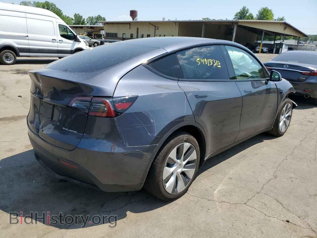 2021 TESLA MODEL Y - VIN: 5YJYGDEE2MF242130 - Фото 3