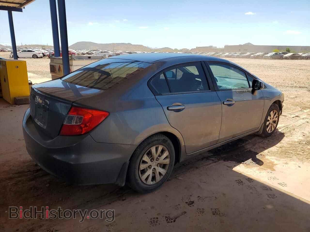 2012 HONDA CIVIC - VIN: 19XFB2F55CE326357 - Фото 3
