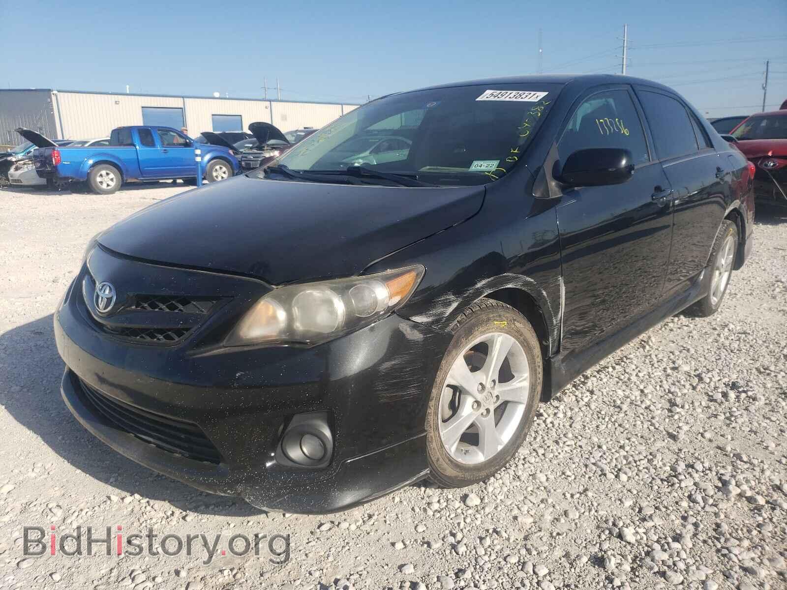 2011 TOYOTA COROLLA - VIN: 2T1BU4EE3BC640382 - Фото 2