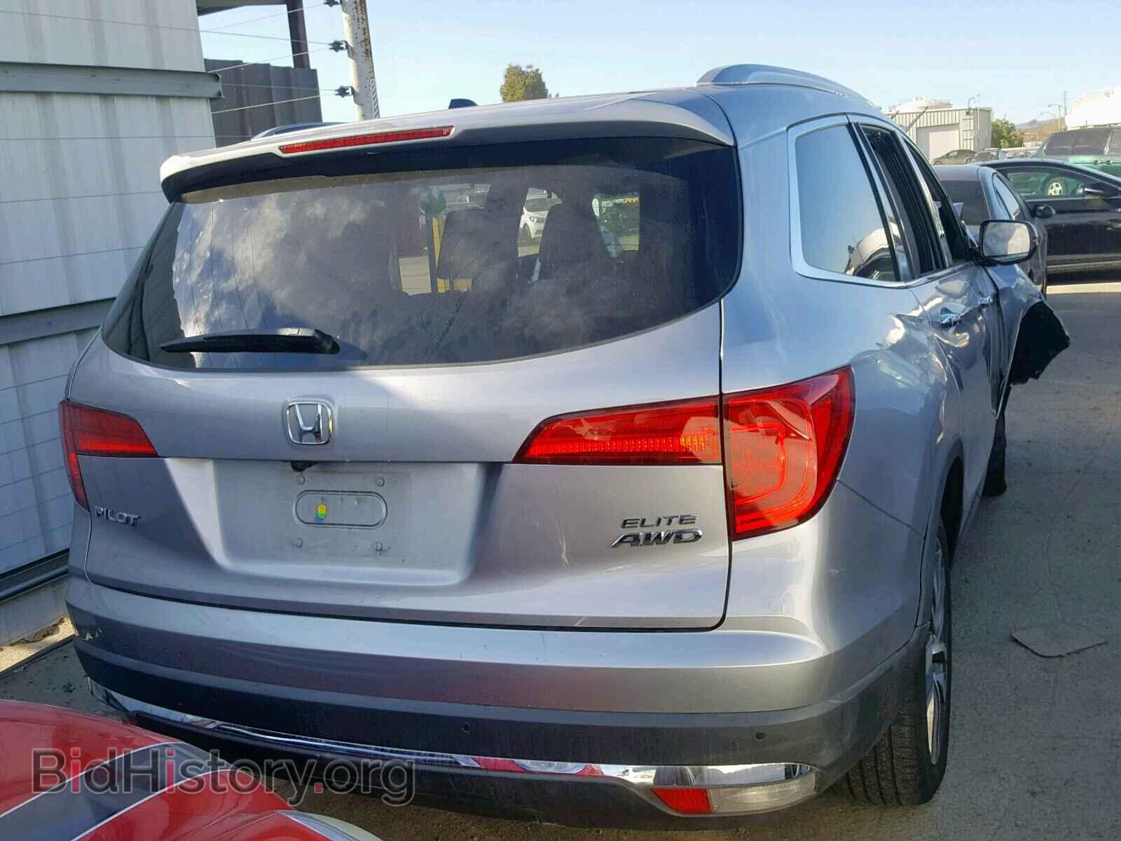 2017 HONDA PILOT ELIT - VIN: 5FNYF6H0XHB008872 - Фото 4