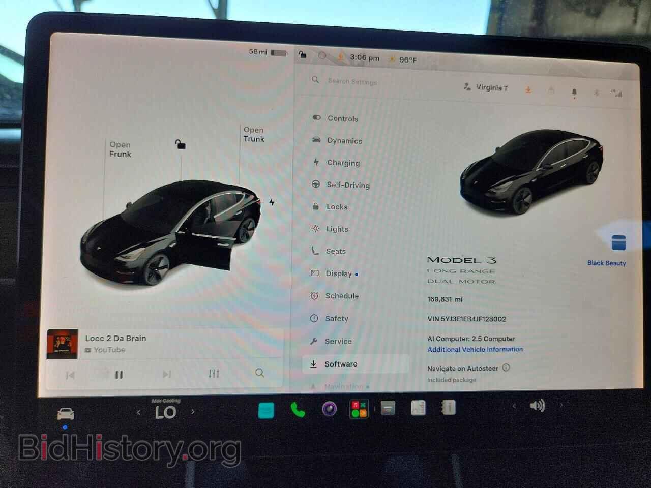 2018 TESLA MODEL 3 - VIN: 5YJ3E1EB4JF128002 - Фото 9