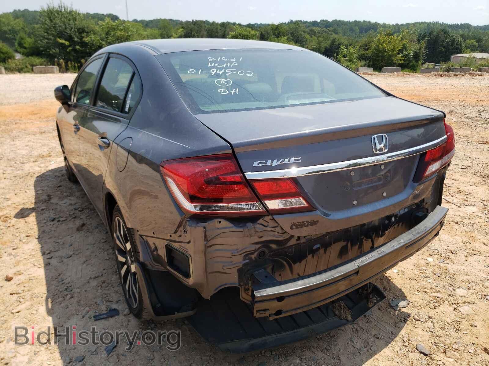 2015 HONDA CIVIC - VIN: 19XFB2F9XFE013909 - Фото 3