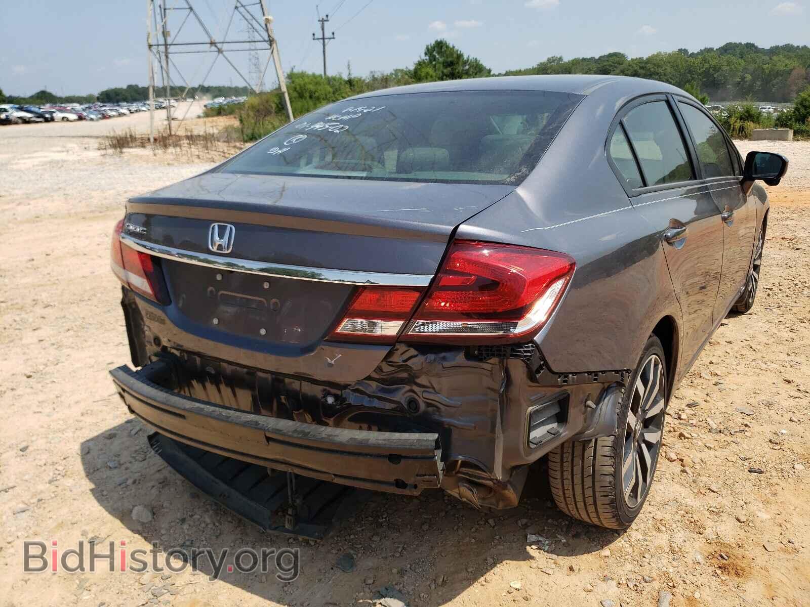 2015 HONDA CIVIC - VIN: 19XFB2F9XFE013909 - Фото 4